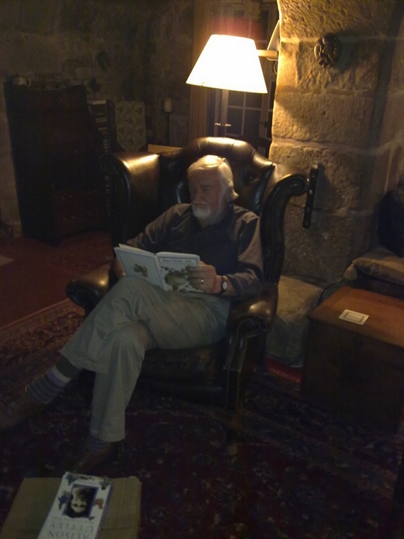 Professor Judd at Manor Farm at the end of the day
