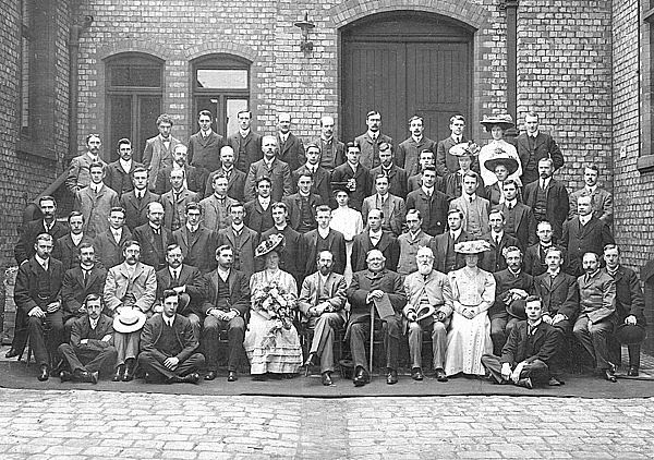 Alison (then known as Alice J Taylor) is in the back row, second from the right.The picture was taken in June 1906.